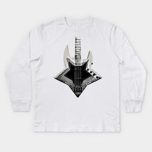 Guitar Bootsy Kids Long Sleeve T-Shirt